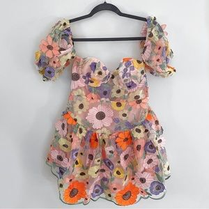 For Love & Lemons Prato Mini Dress